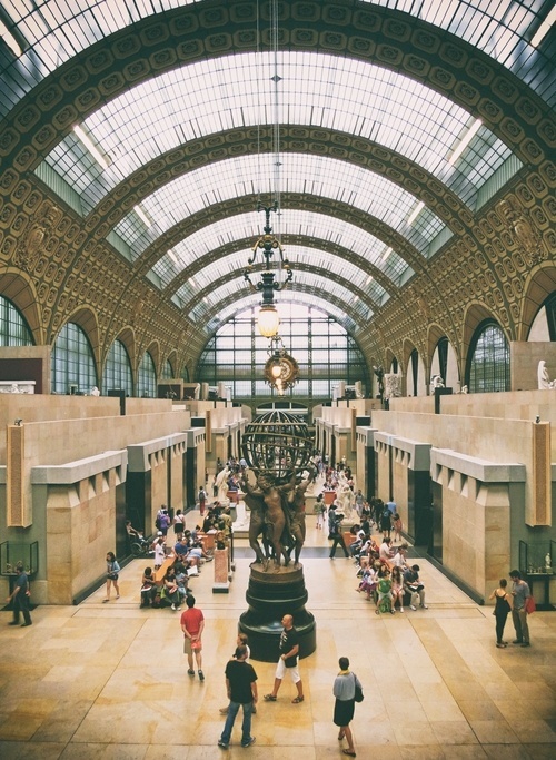 Image of the hall in museum